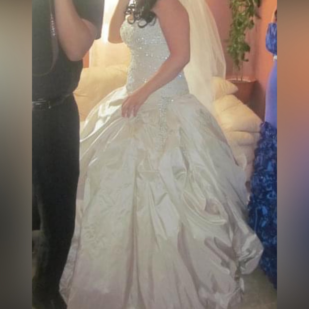 Ines DiSanto wedding gown